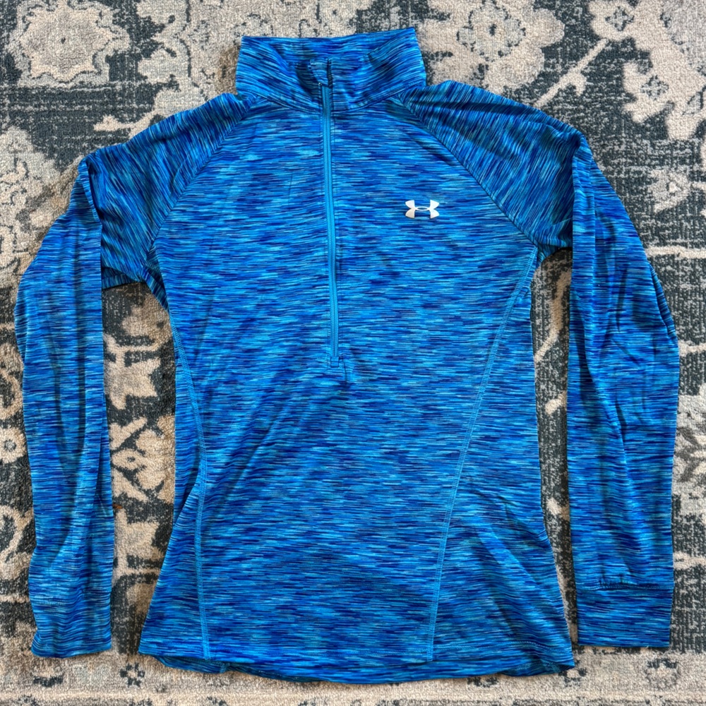 Under Armour Blue Half-Zip Pullover
